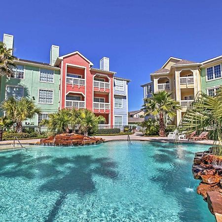 Colorful Galveston Retreat Steps From Beach And Pool Εξωτερικό φωτογραφία