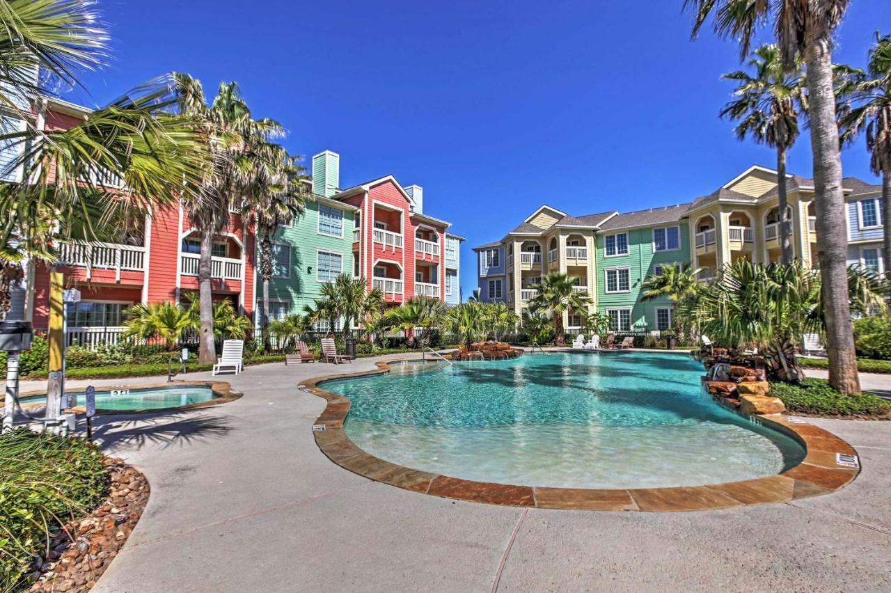 Colorful Galveston Retreat Steps From Beach And Pool Εξωτερικό φωτογραφία