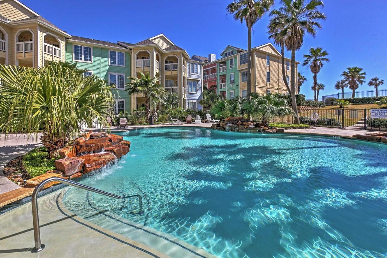 Colorful Galveston Retreat Steps From Beach And Pool Εξωτερικό φωτογραφία